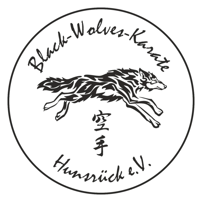 Black-Wolves-Karate Logo